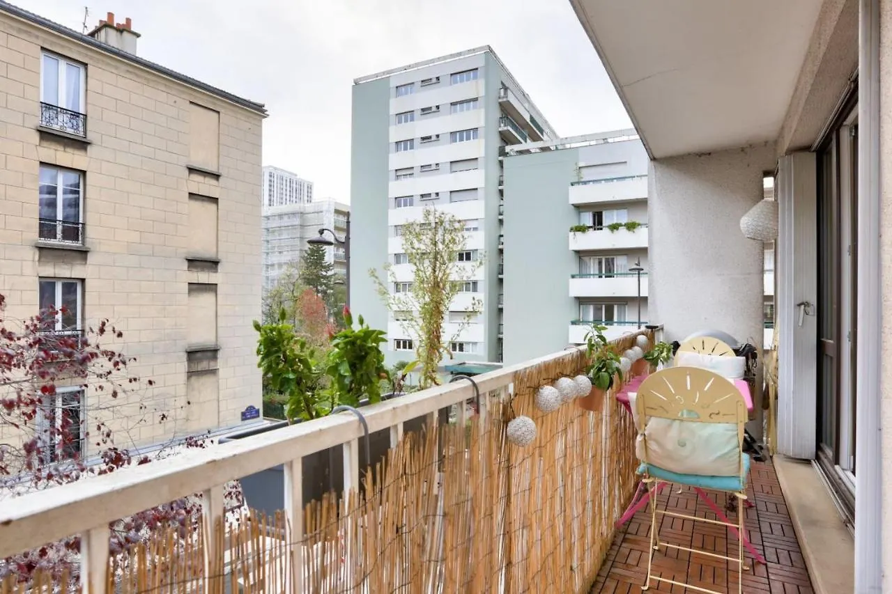 Bright Apartment For 4 With Balcony 파리